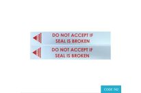 Tamper evident foil paper Seal (Medium) - CODE 742