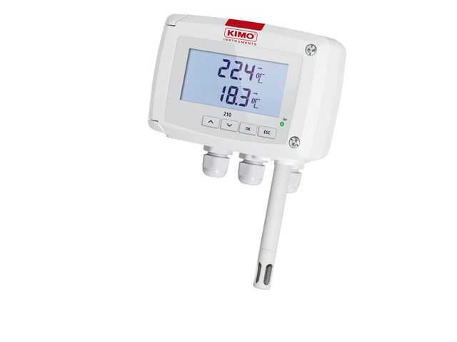 Air humidity and temperature sensor: TH 210-R 