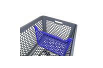 Separation grid for self-service trolley