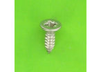 Sheet Metal Screws : Countersunk Pozidriv Head - Countersunk Pozidriv Head Sheet Metal Screw, A2 Stainless Steel, DIN 7982