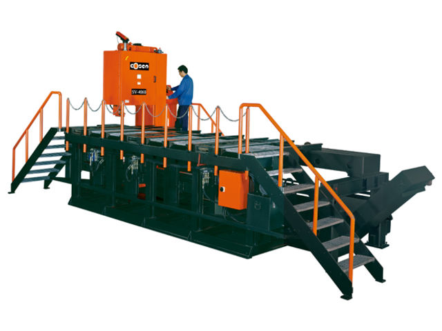  Traversing Head Vertical Plate Saw : SV-4060