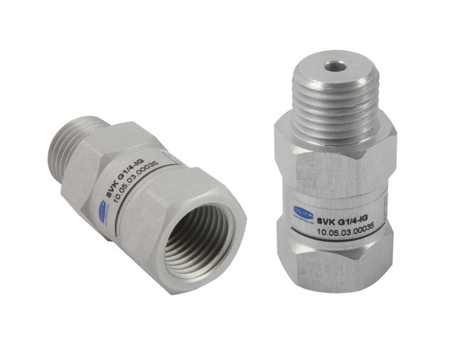 Check Valves and Flow Restrictors