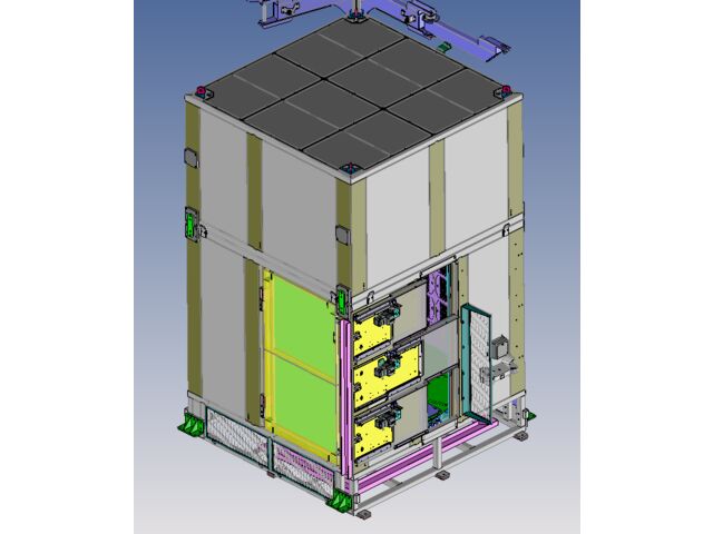 Carousel cooling unit