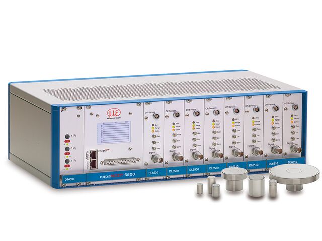 Capacitive multi-channel system for maximum resolution | capaNCDT 6500