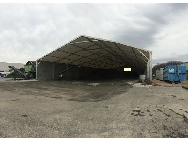 Temporary building for environment sector 