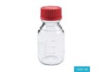 250ml ISO Reagent Bottle w/ 45mm RED Cap (180°C) - CODE 143