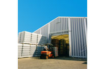 Removable storage building Locabri