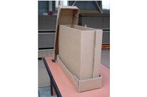 Custom crates in cardboard