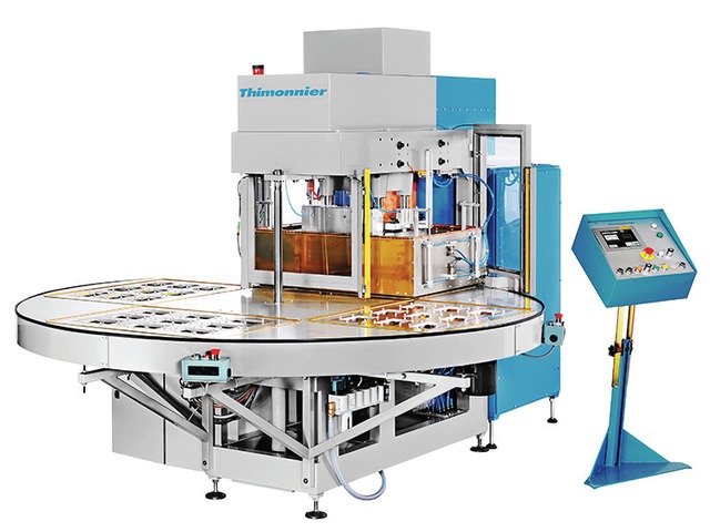 High-frequency sealing with rotating turntable Z83 BS