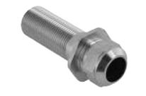 Cable glands nickel-plated brass with specially long entry thread