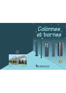 Entry en exit columns and pillars