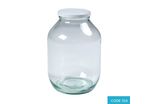 2.3L Clear Glass Jar - CODE 354