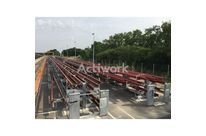 Modular metal cantilever shelving unit with retractable arm | Actistor