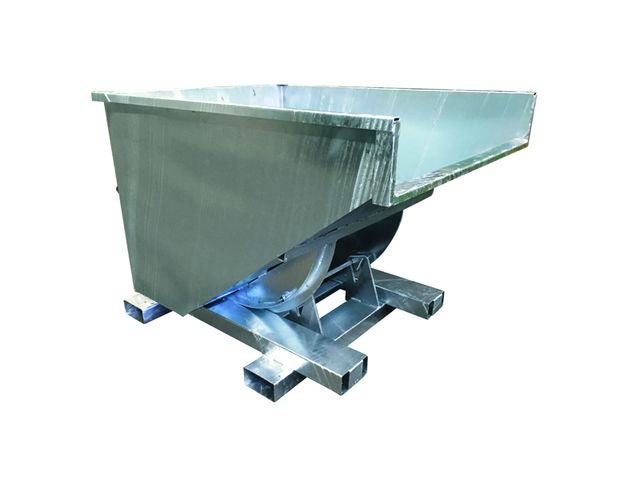 Galvanised tipping body BBASP