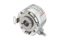 Encoders Absolute multiturn Sendix F5883M, SSI, gray, binary, Ø 58 mm, optical, hollow shaft.