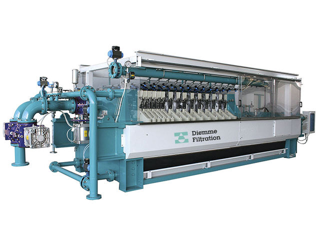 Side beam filter press - ME