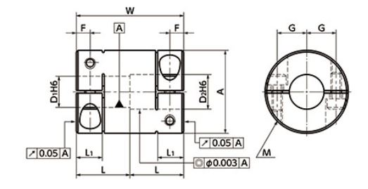 Precision semi-elastic coupling - produit présenté par 3 TRANSMISSIONS