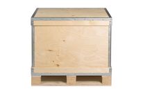 Reusable collapsible plywood boxes | RIBOX