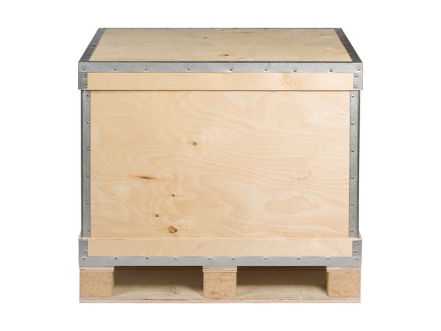 Reusable collapsible plywood boxes | RIBOX