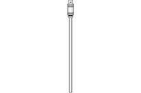 Sheathed thermocouple with LEMO® connector