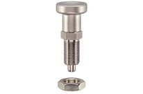 Index Plungers with hexagon collar, stainless steel - EH 22120