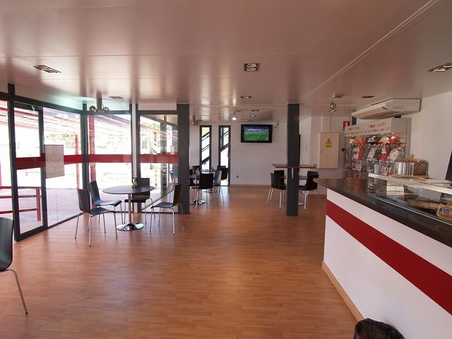 Prefabricated restaurant for companies 