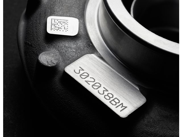 Permanent marking dot peen technology