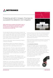 Protecting aircraft hangars