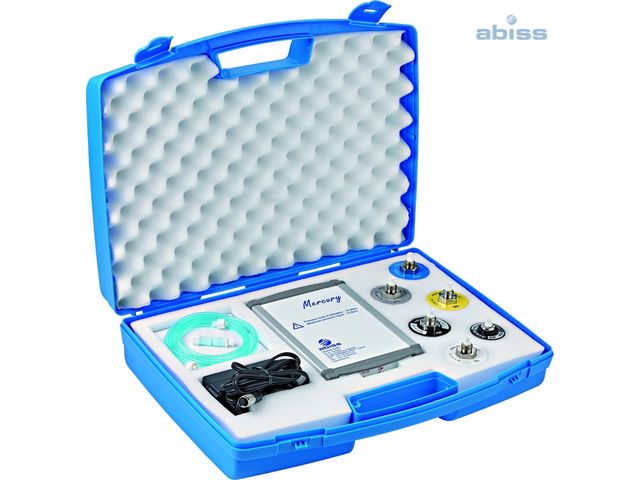O2 gas and pressure analyser &amp; Medical fluid detector Mercury O2