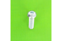 Hex Socket Screws : Hex Socket Button Head - Hex Socket Button Head Screw, White Zinc Steel, ISO 7380