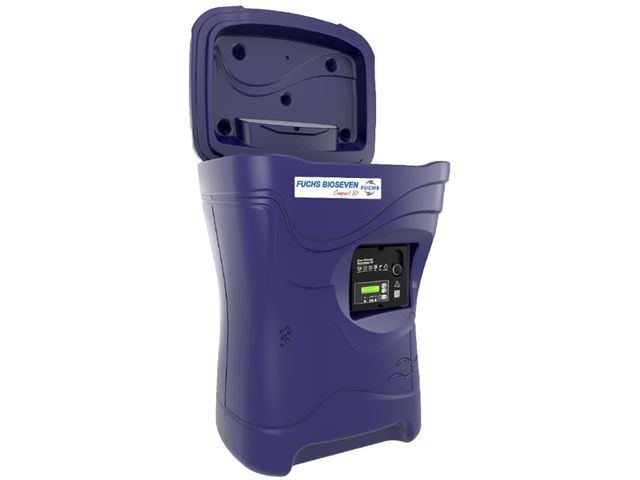 Compact biological cleaning fountain