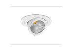 Downlight for installation in suspended ceilings | QUNA A micro