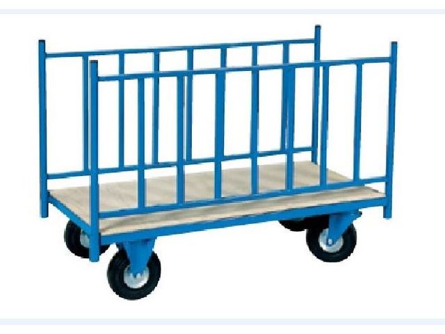 Trolley with 2 lateral barriers | ManOrga