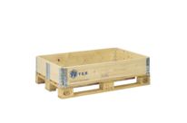 Pallet collars of wood