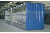 Container for the storage of non-corrosive paint and liquids