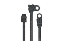 SES®-CR cable ties releasable in black Polyamide 12