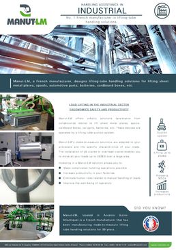 Logistic sector flyer