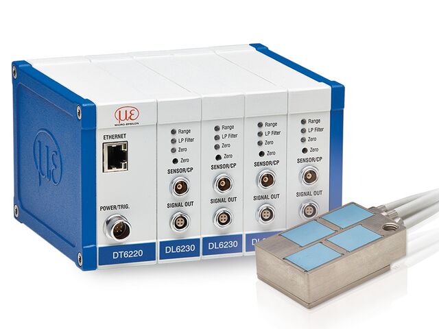 Measuring Disc Thickness Variation | capaNCDT DTV
