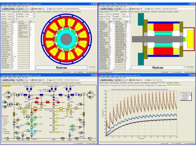 Motor-CAD, thermal optimisation of motors