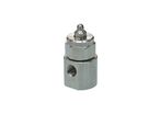 Compact design, flat spray pneumatic nozzle CBIMV series