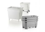 Nestable large containers 210 l, 300 l, 400 l