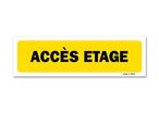 Indication sign "Access to floor"