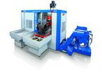 Machining center with integrated turning device : TREVISAN DS600 RAM