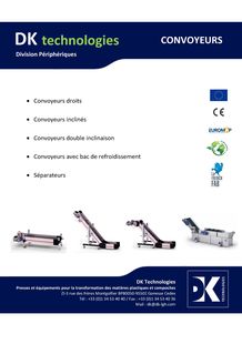 Conveyors DK technologies - Division Périphériques