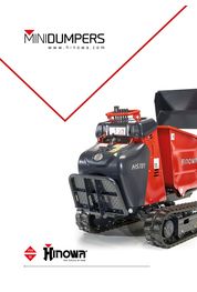 Tracked minidumpers brochure