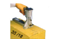 Air drive - Carton closing stapler - Compact stapler - 35/18 or 35/22 : AgPNL351822