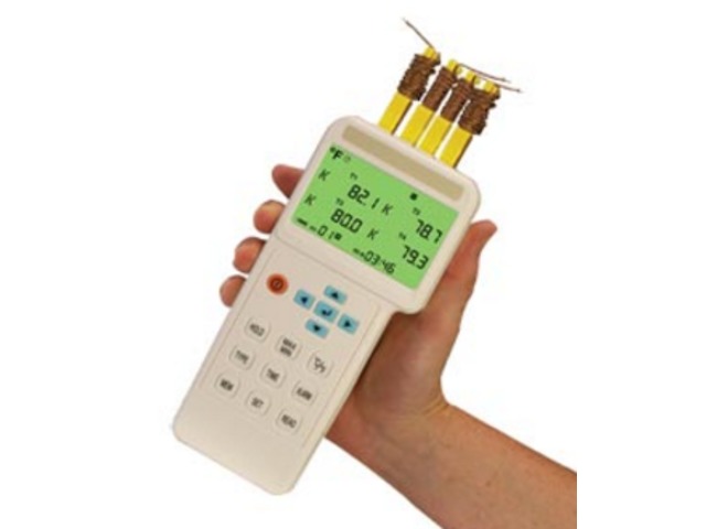 4 Input Thermometer and Data Logger with USB Interface - HH1384