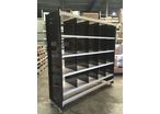 Shelves with wood or steel trays
