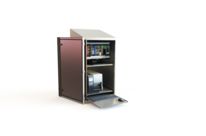 Stainless steel computer protection cabinet - AGRO INOX LC GM