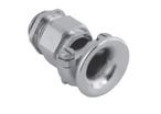 Cable glands nickel-plated brass with trumpet and clamps
